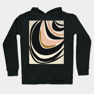 Many Moons - Abstract Art Print Hoodie